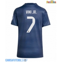 Camisa de time de futebol Real Madrid Vinicius Junior #7 Replicas 2º Equipamento Feminina 2025-26 Manga Curta